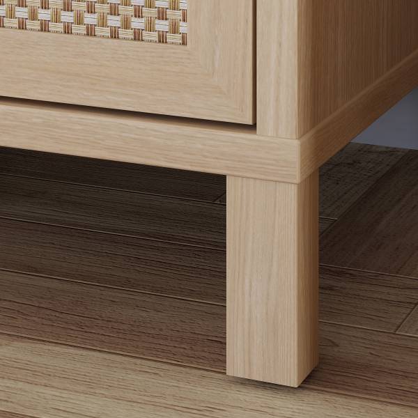 Buffet Serwa Beige / Décor chêne