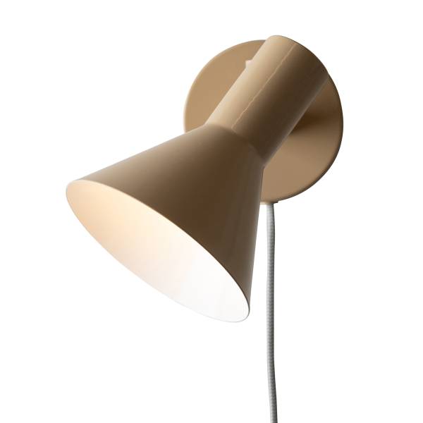 Wandleuchte Stavanger Eisen - Beige