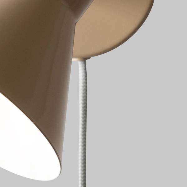 Wandleuchte Stavanger Eisen - Beige