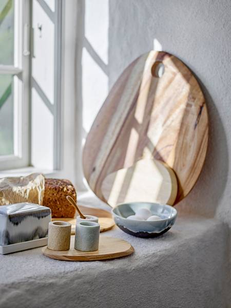 Eierbecher Kokui 3-teilig Marmor - Nature