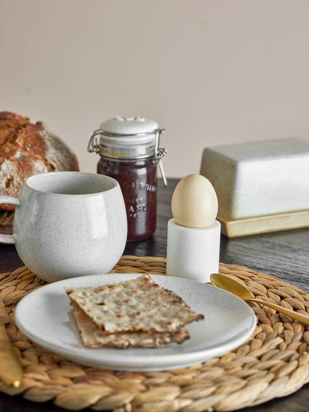 Eierbecher Kokui 3-teilig Marmor - Nature