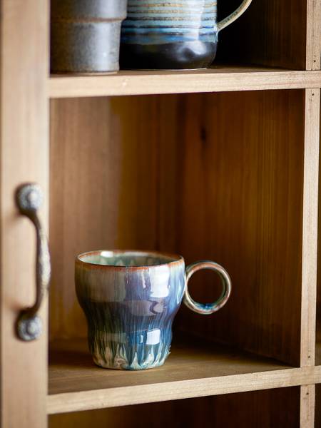 Tassen-Set Nigel 4-teilig Steingut - Blau