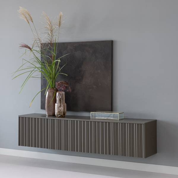Houten tv-meubel Nova truffelbruin