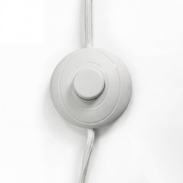 Bogenleuchte ELARA Eisen / Marmor - 1-flammig - Silber