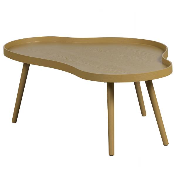 Table basse Mae Jaune curry