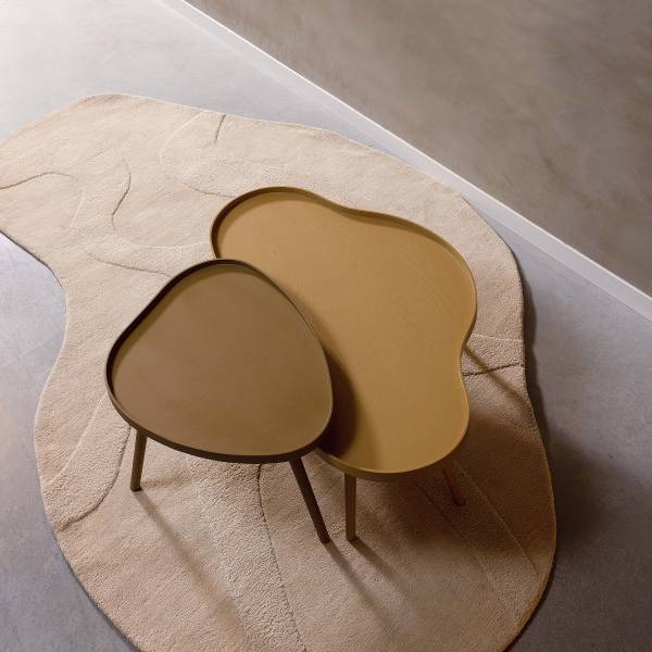 Table basse Mae Jaune curry