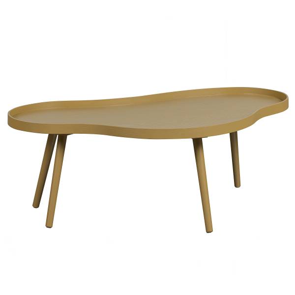Table basse Mae Jaune curry