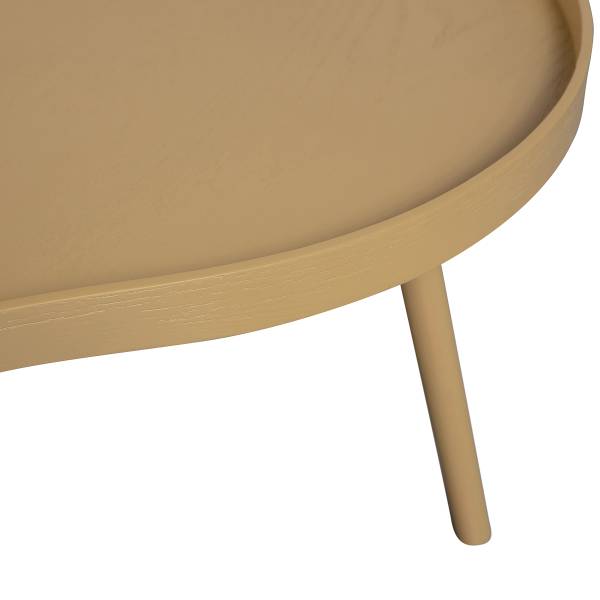 Table basse Mae Jaune curry