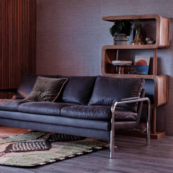 Étagère Rattle en bois massif Acacia
