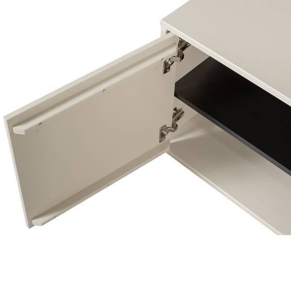 Houten tv-meubel Settle Down beige - Breedte: 200 cm