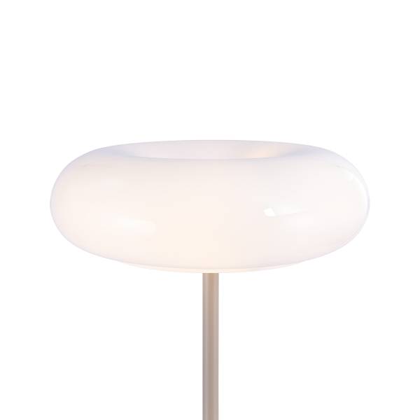 Vloerlamp Quenta melkglas/ijzer - 3-lichts