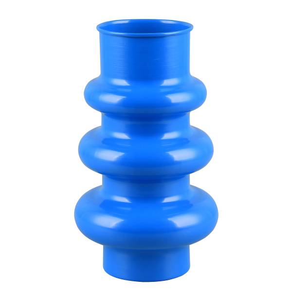 Vase Hoop Eisen - Blau