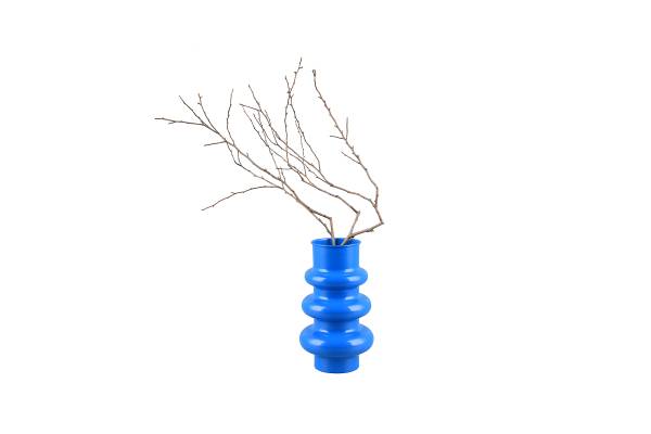 Vase Hoop Eisen - Blau