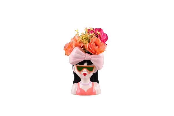 Vase Berny Keramik - Mehrfarbig