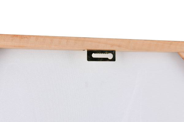 Kunstdruk Linus canvas - zwart
