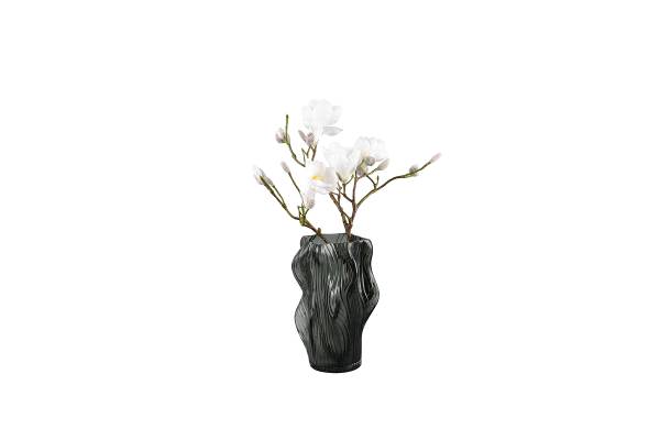 Vase Vapor Gris Verre - Fumé