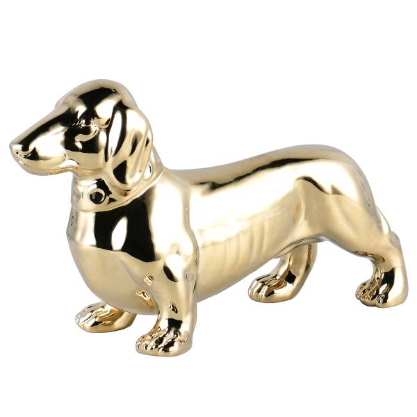 Dekofigur Max Polyresin - Gold