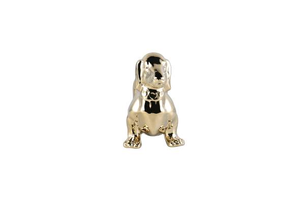 Dekofigur Max Polyresin - Gold