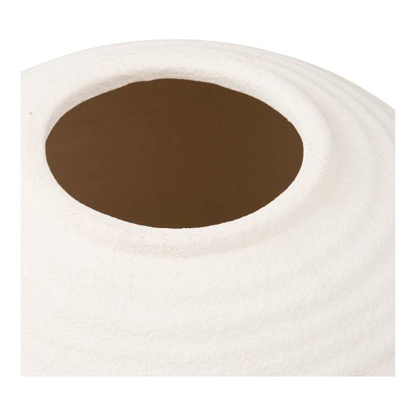 Vaso Gumoa Ceramica - Bianco
