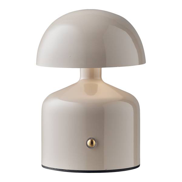 Tafellamp Azago staal/polyetheen - grijs