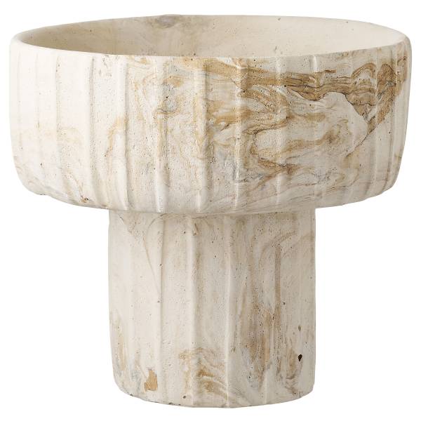 Vaso Lotro Cemento - Marrone / Beige