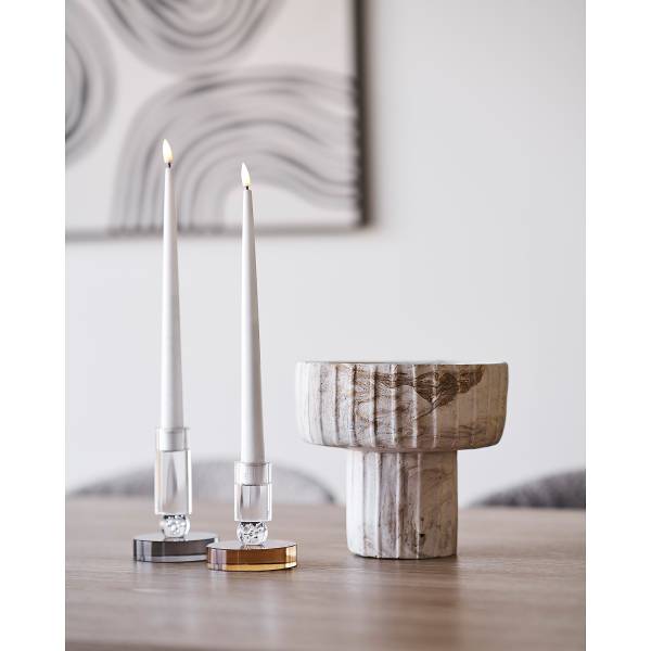 Vaso Lotro Cemento - Marrone / Beige