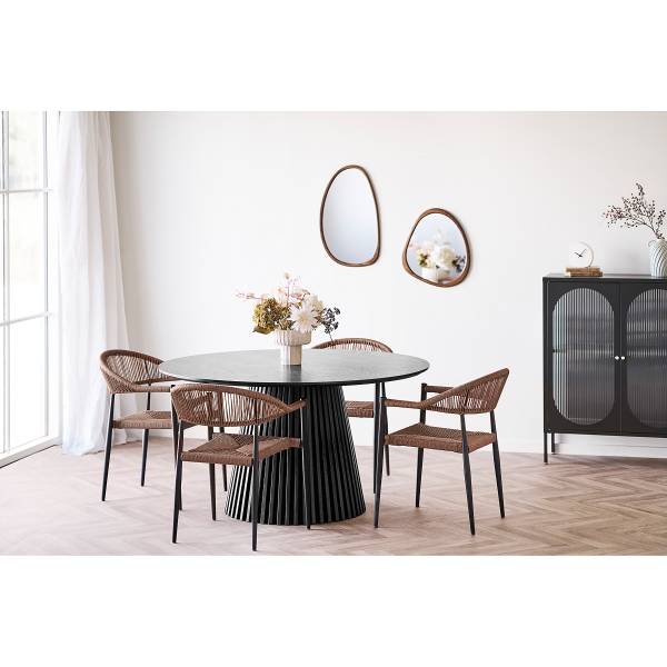 Vaso Lotro Cemento - Marrone / Beige