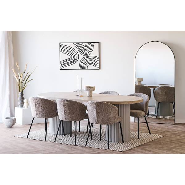 Vaso Lotro Cemento - Marrone / Beige