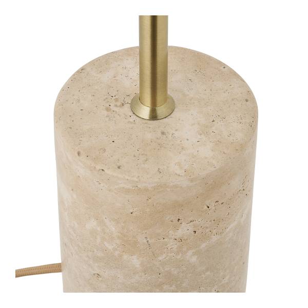 Tischleuchte Eliaf Marmor / Stahl - Marble
