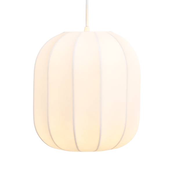 Pendelleuchte Vanis Resin / Stahl - Weiß