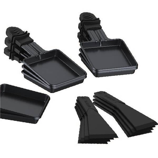 Kombi-Raclette grill 950 ABS - Schwarz