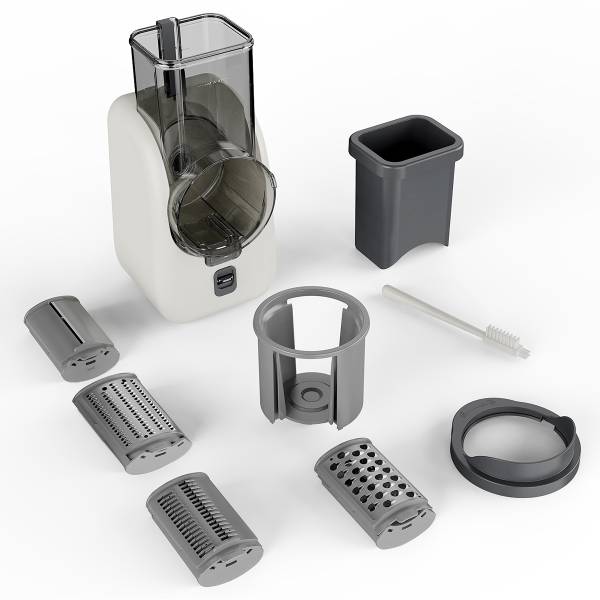 Elektrische Küchenreibe SKR 800 ABS - Weiß