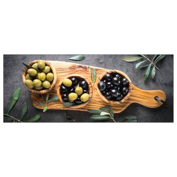Quadro di vetro Mediterrean Food C Vetro - Multicolore