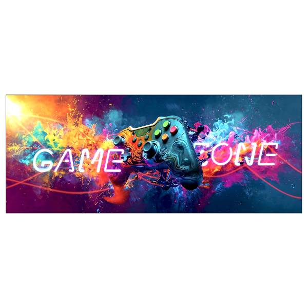 Quadro di vetro Game Zone Vetro - Multicolore