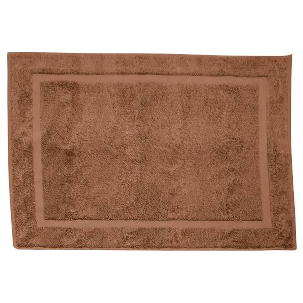 Tapis de bain Deluxe Coton - Cognac