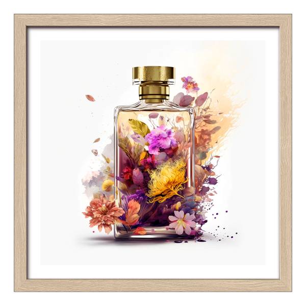 Holzbild Essences Klarglas / MDF - Multicolor