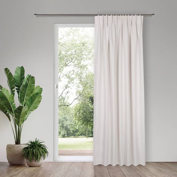 Rideau Colta polyester - Blanc