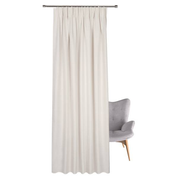 Rideau Colta polyester - Blanc
