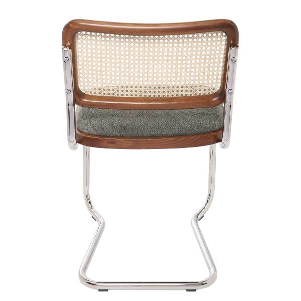Freischwinger HOLM 2er-Set gepolstert Khaki