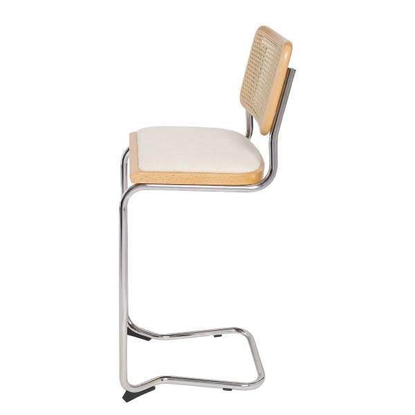 Barstuhl HOLM Typ B gepolstert Beige