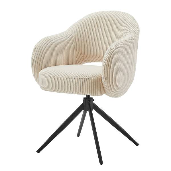 Stoel met armleuningen Mauch beige