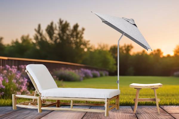 Hocker Tayok Teak massiv