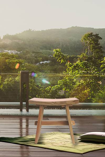 Hocker Tayok Teak massiv