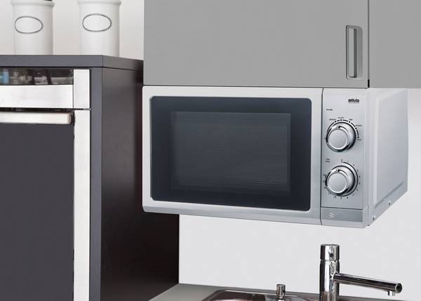 Onderbouw-magnetron MW-U 25.4 zilverkleurig