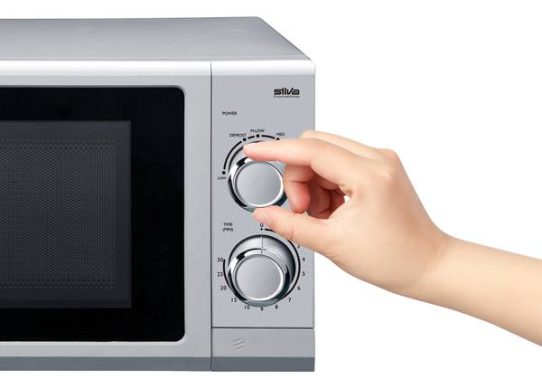 Onderbouw-magnetron MW-U 25.4 zilverkleurig