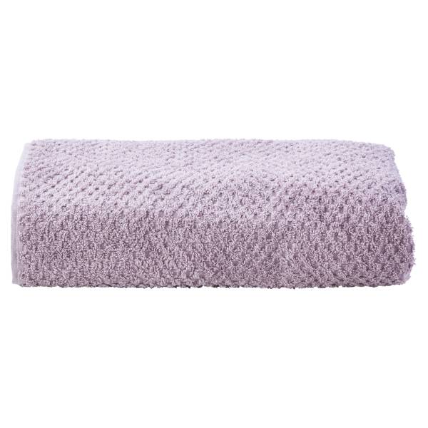Serviette Provence Honeycomb tissu en coton - Mauve