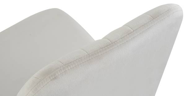 Esszimmerstuhl Claudia 2er Set Beige - Webstoff - Eisen - 44 x 88 x 58 cm