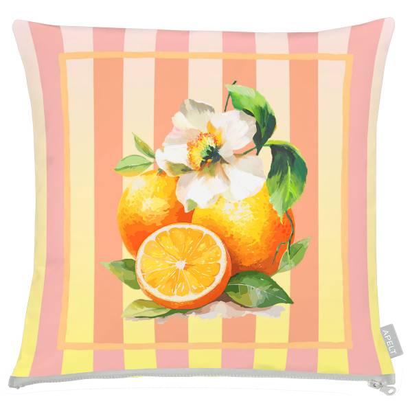 Kissenbezug 3811 Orange - Mischgewebe - 49 x 49 x 0.5 cm