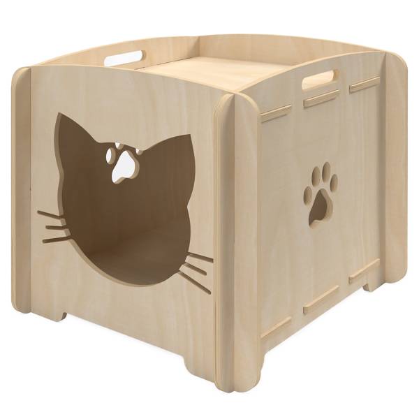 Katzenhaus Pets Braun