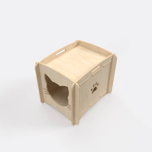 Katzenhaus Pets Braun